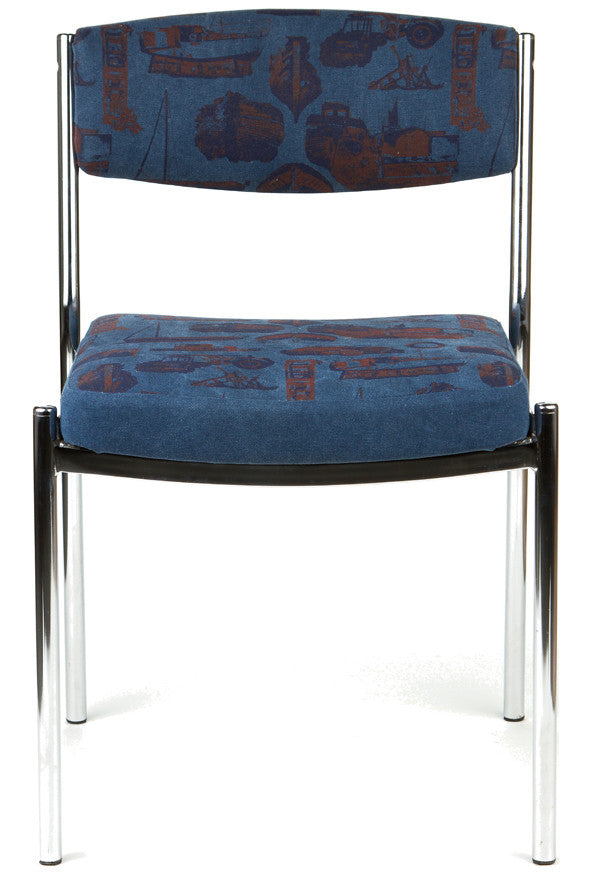 1980's Chrome Waiting Room Chairs : 4