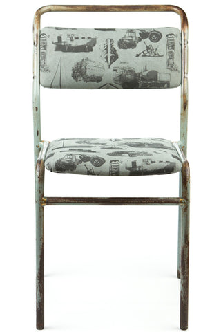 1940's Industrial Stacking Chair : 4