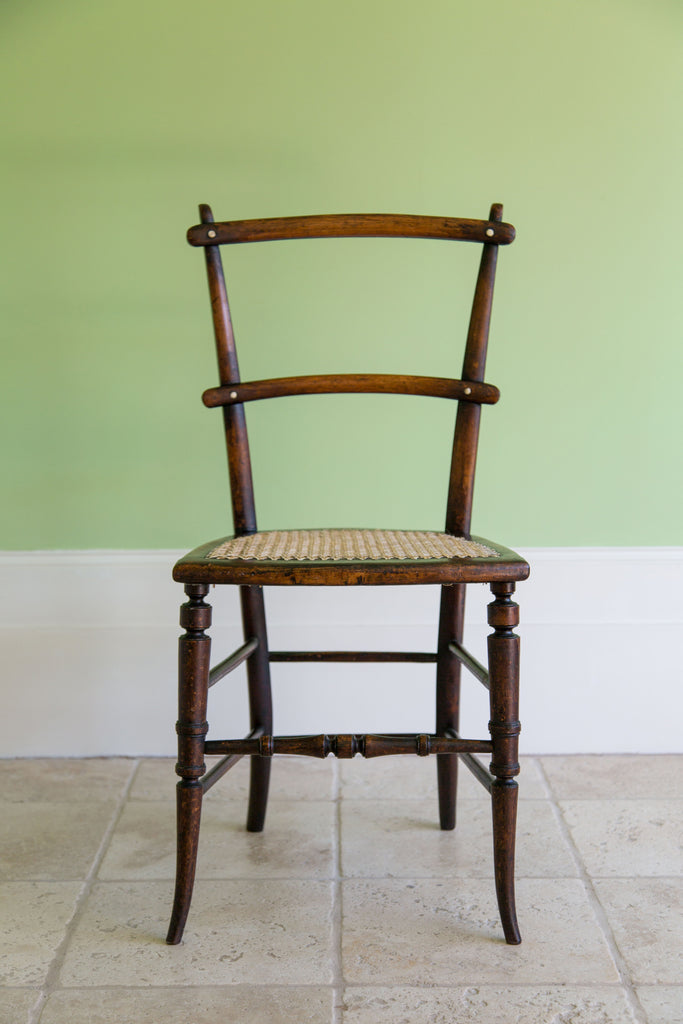 Victorian Caned Chair