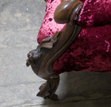 Splendid Mahogany Victorian  Armchair