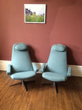 Pair of Conturett Roto chairs by Alf Svensson