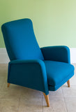 Mid Century French Reclining Chair