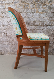 Velvet Oak Chair